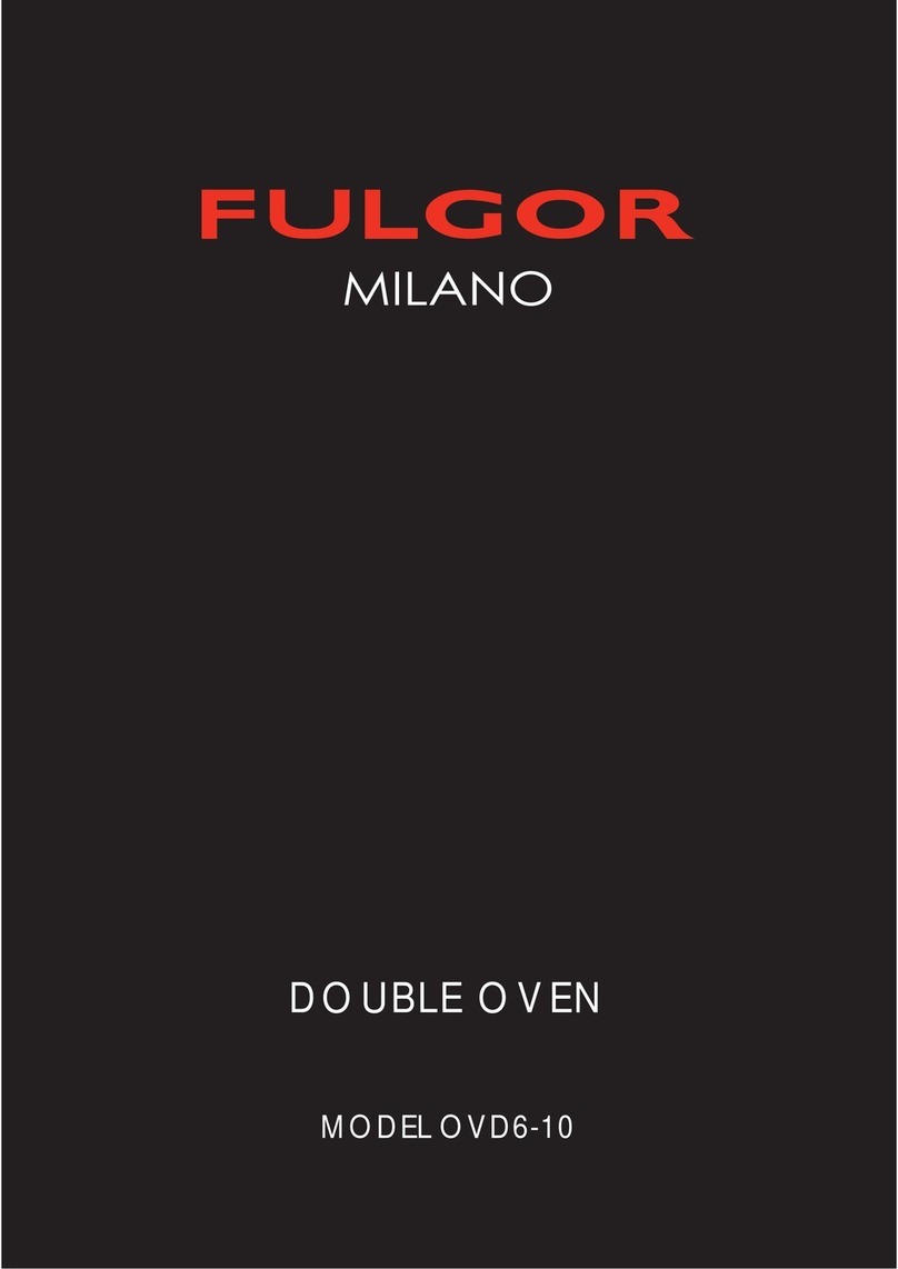 FULGOR Milano OVD6-10 manual