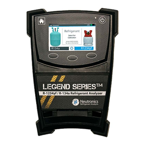 Bacharach Neutronics LEGEND ID RI-2018 Series Operation manual