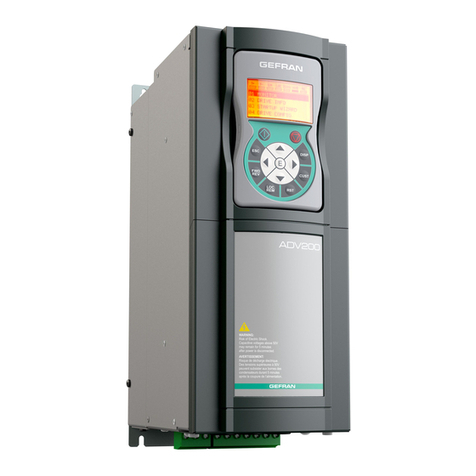 gefran ADV200 Series User manual