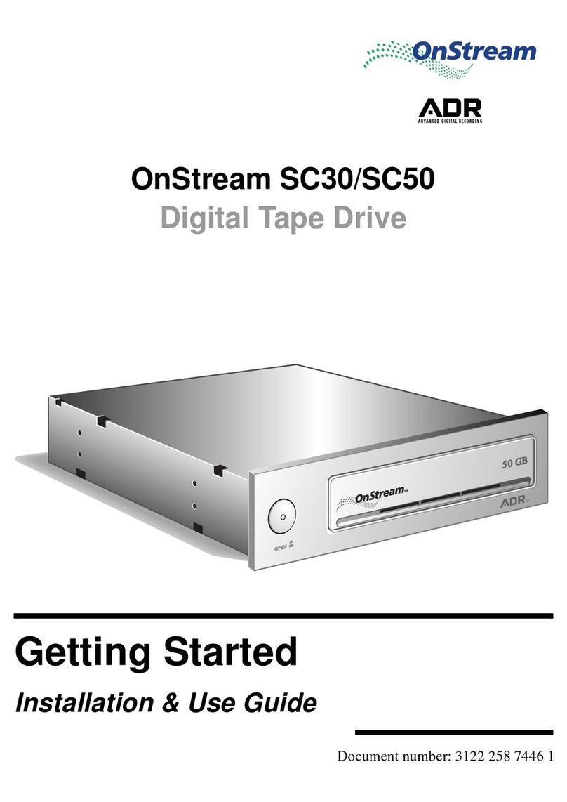 OnStream SC30 User manual