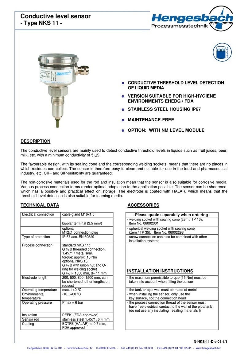 Hengesbach NKS 11 installation instructions