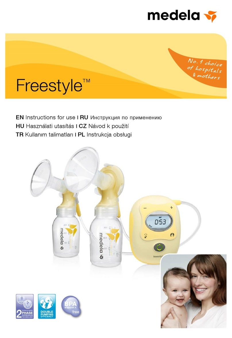 Medela Freestyle Instructions for use