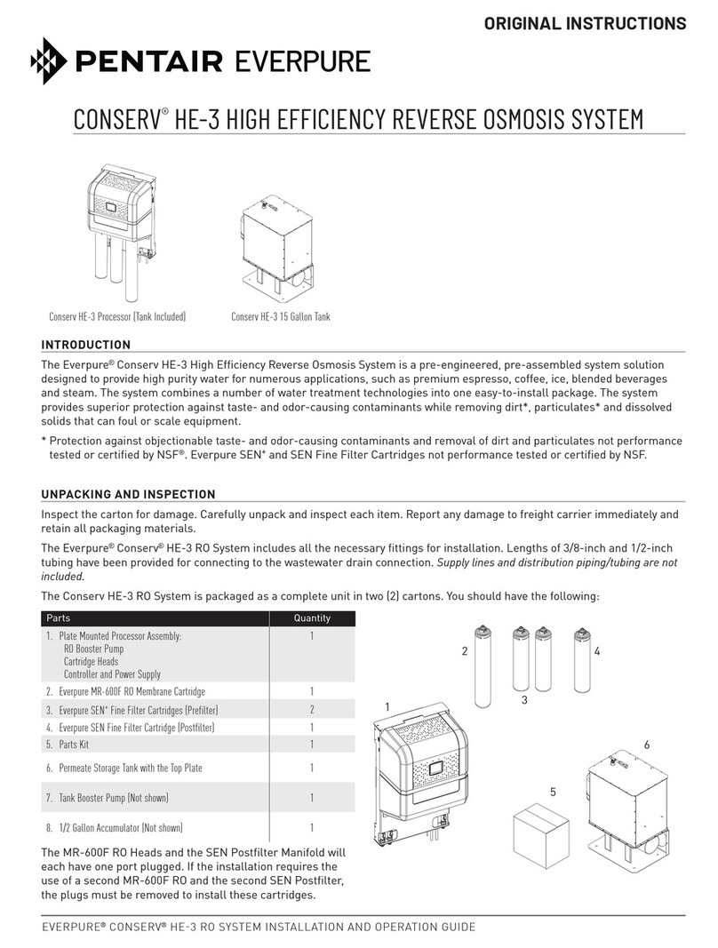 Pentair Everpure Conserv HE-3 Original instructions
