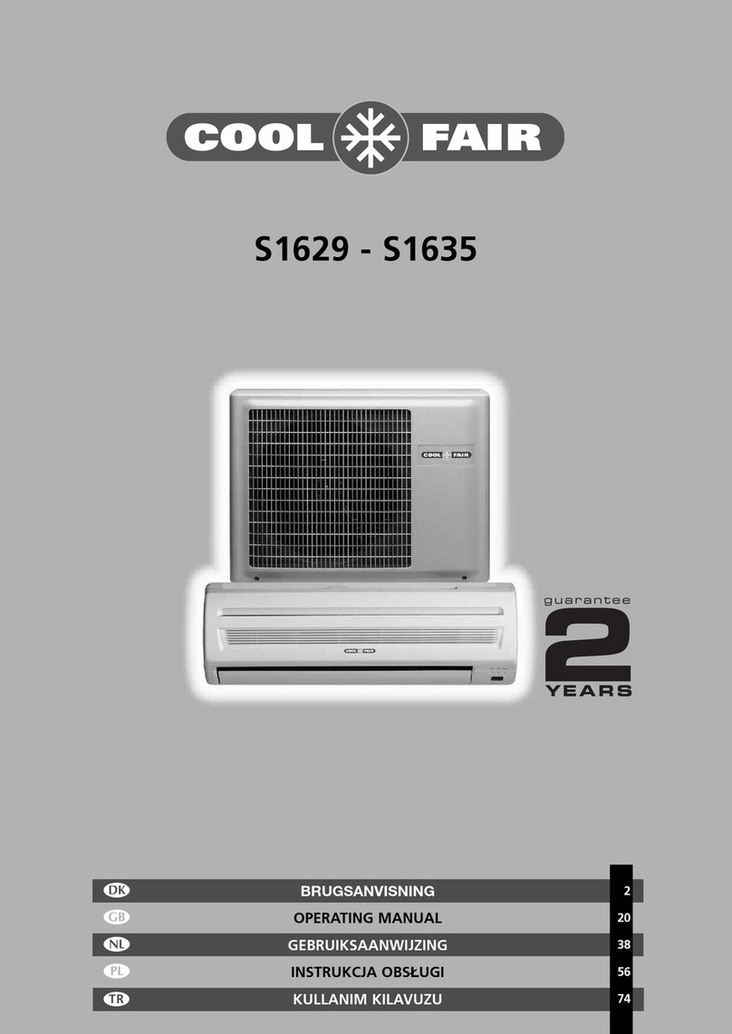 Qlima Coolfair S1629 User manual