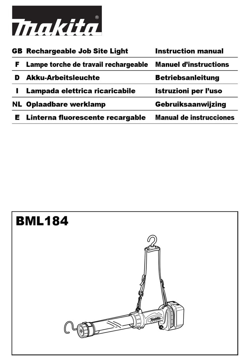 Makita BML184 User manual