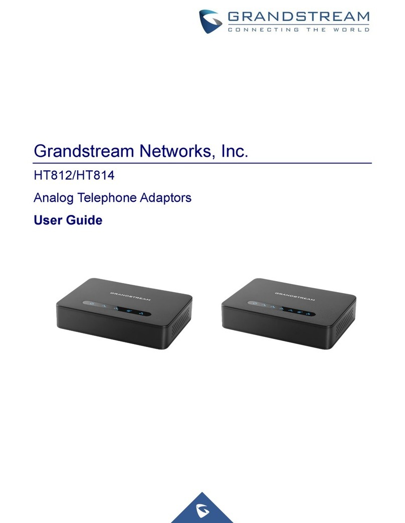 Grandstream Networks HT814 User manual