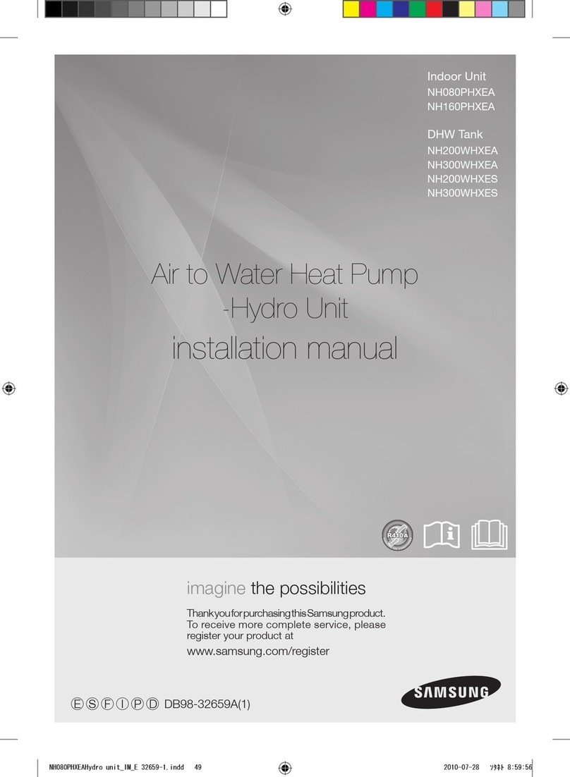 Samsung NH080PHXEA installation manual