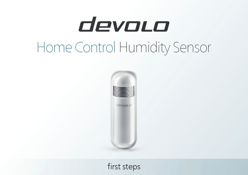Devolo Home Control Humidity Sensor First steps