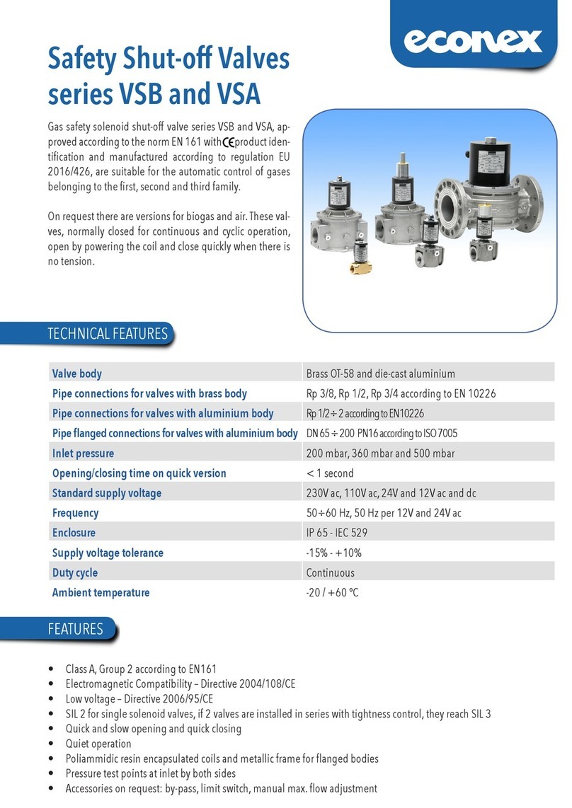 Econex VSB Series manual