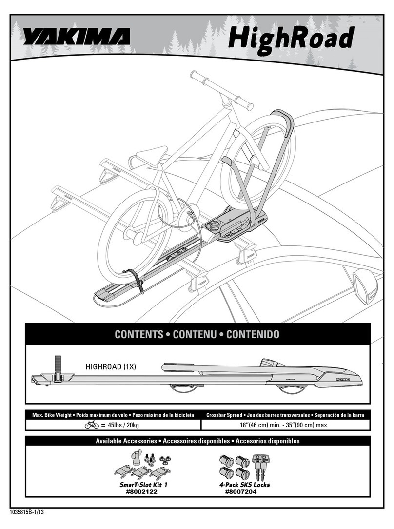 Yakima Highroad User manual Yakima Highroad User manual