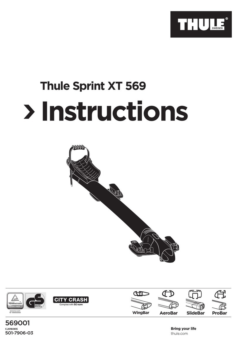 Thule Sprint XT 569 User manual