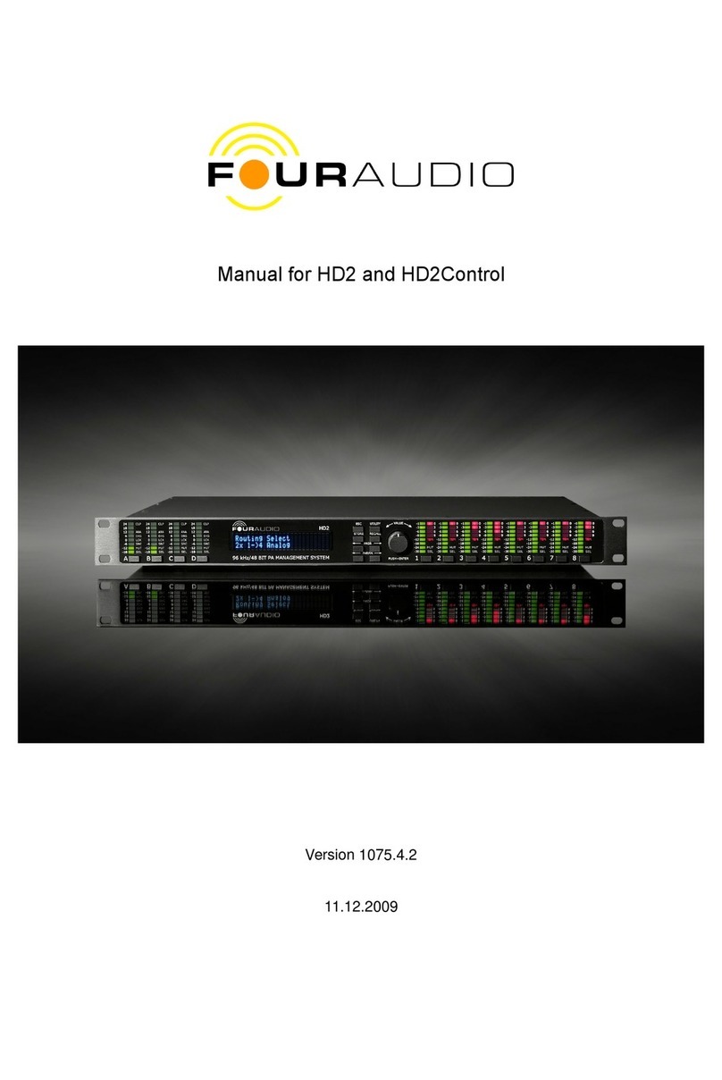Four Audio HD2 manual