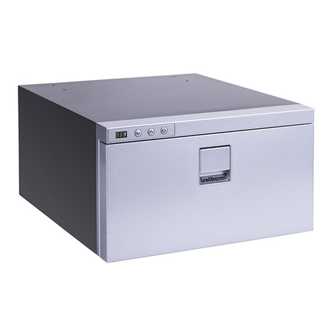 Indel Webasto isotherm DR16 Installation and usage instructions
