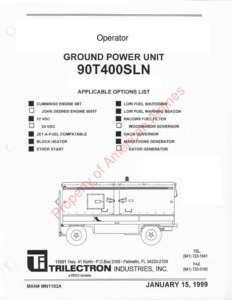 TRILECTRON 90T400SLN Operator