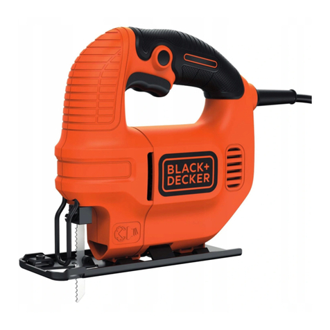 BLACK DECKER KFBES410 manual