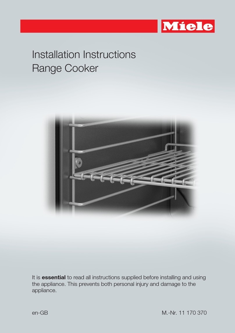 Miele HR 1956-1 installation instructions