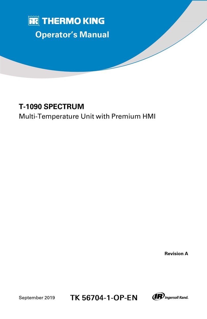 Thermo King T-1090 SPECTRUM Operator's manual