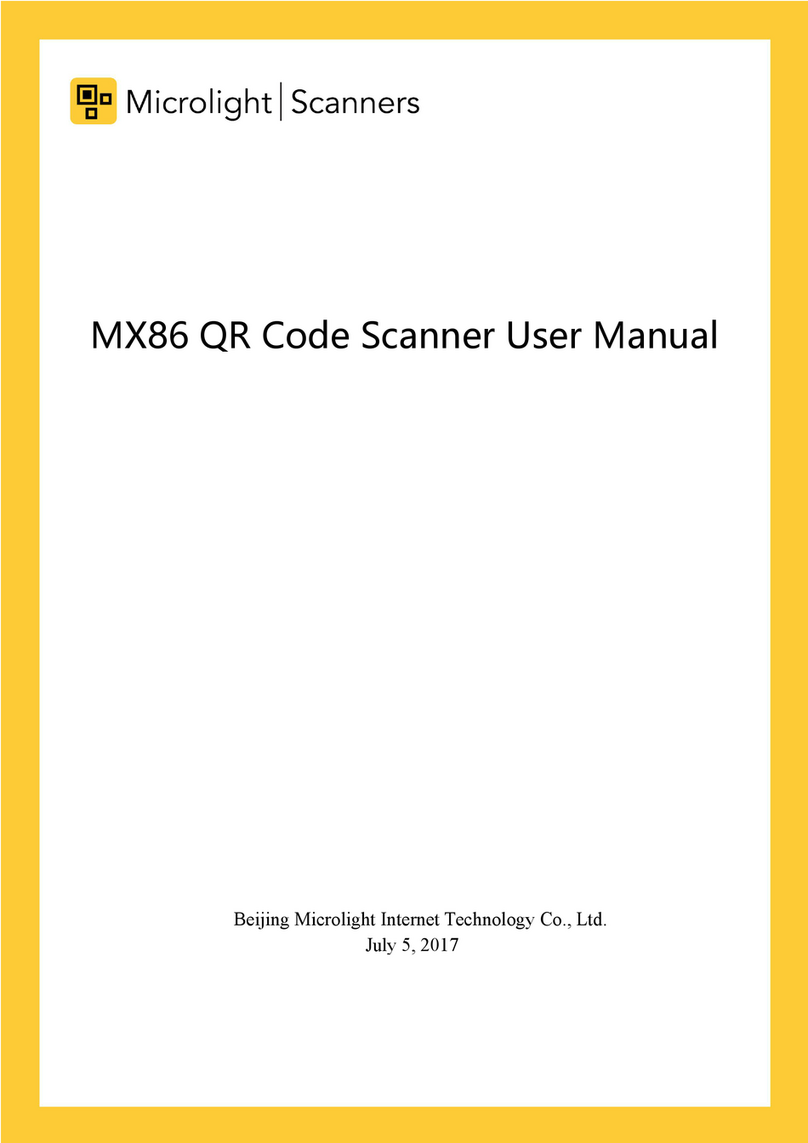 Microlight MX86 user manual