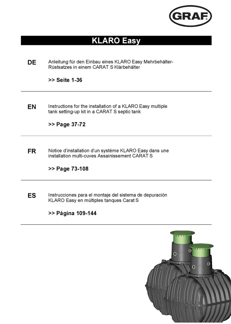 Graf KLARO Easy Instruction for the installation