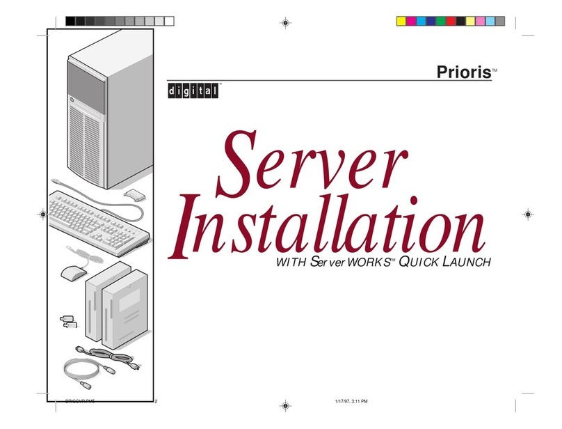 Digital Equipment Prioris Series User manual Digital Equipment Prioris Series User manual