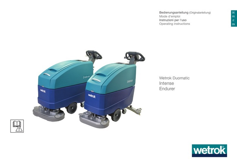 Wetrok Duomatic Series operating instructions