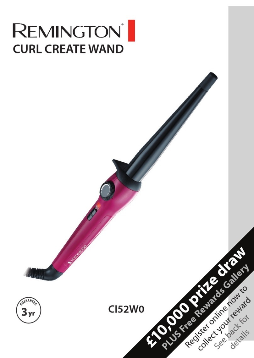 Remington CI52W0 User manual