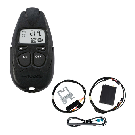 Webasto Telestart T100 HTM User manual Webasto Telestart T100 HTM User manual