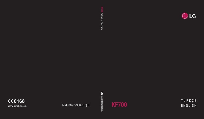 LG KF700 user guide