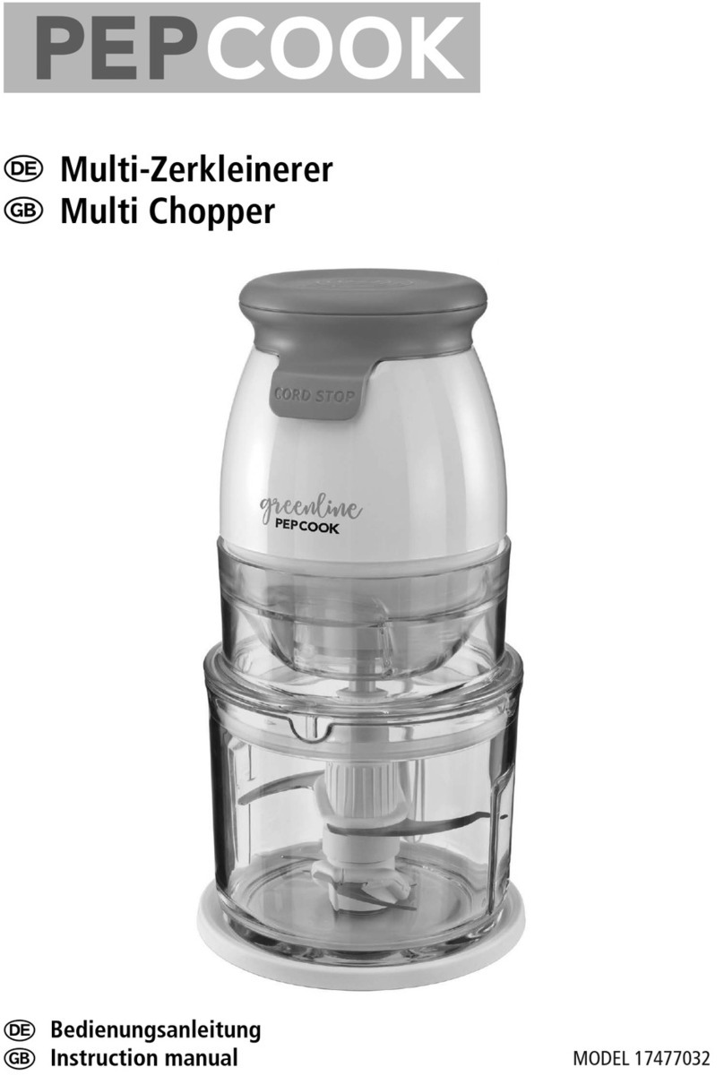 PEPCOOK 17477032 instruction manual