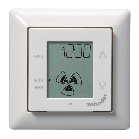 Zehnder Rittling ComfoSense Series manual