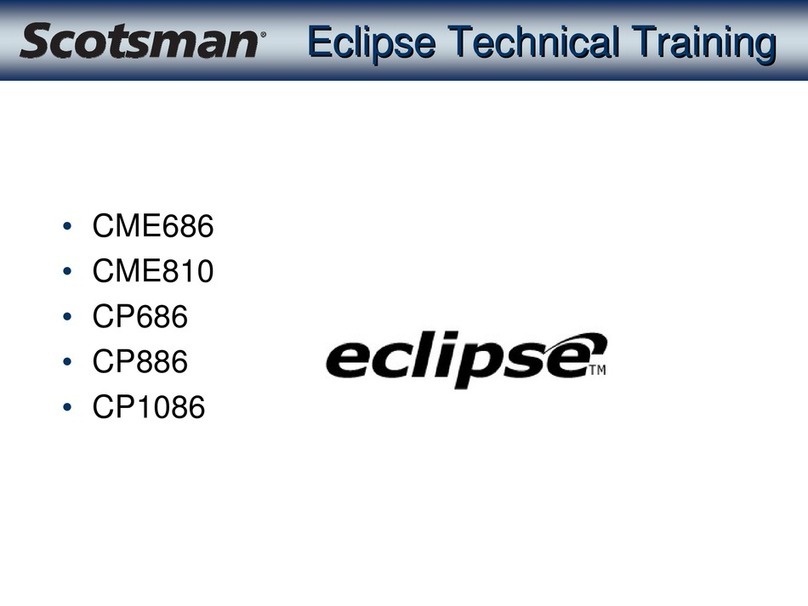 Scotsman Eclipse CME686 Installation guide Scotsman Eclipse CME686 Installation guide