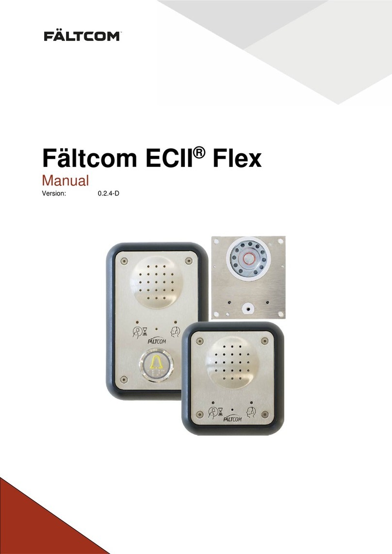 FältCom ECII Flex manual