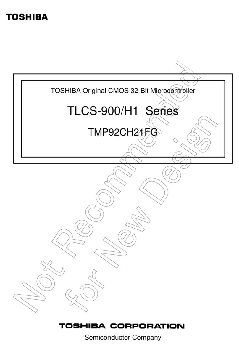 Toshiba TLCS-900/H1 Series manual