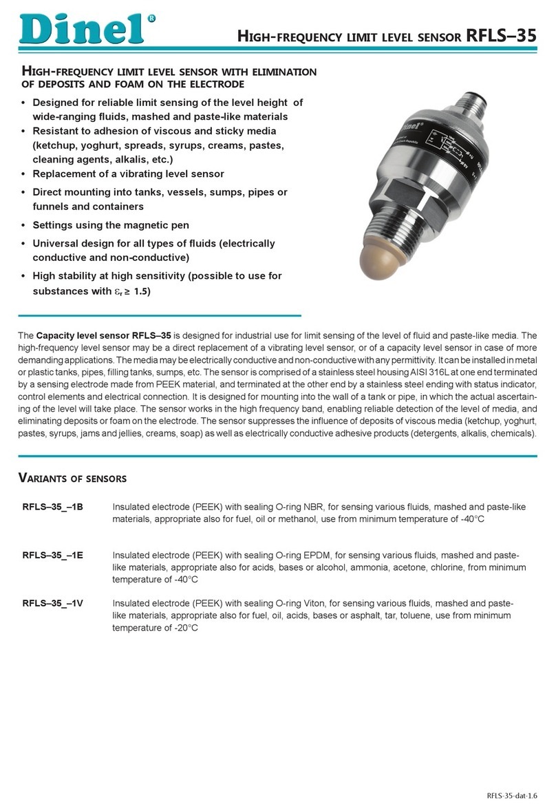 Dinel RFLS-35 manual