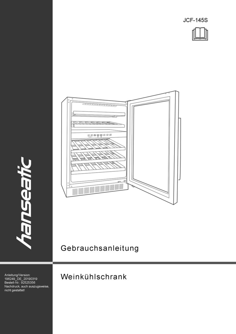 Hanseatic JCF-145S user manual