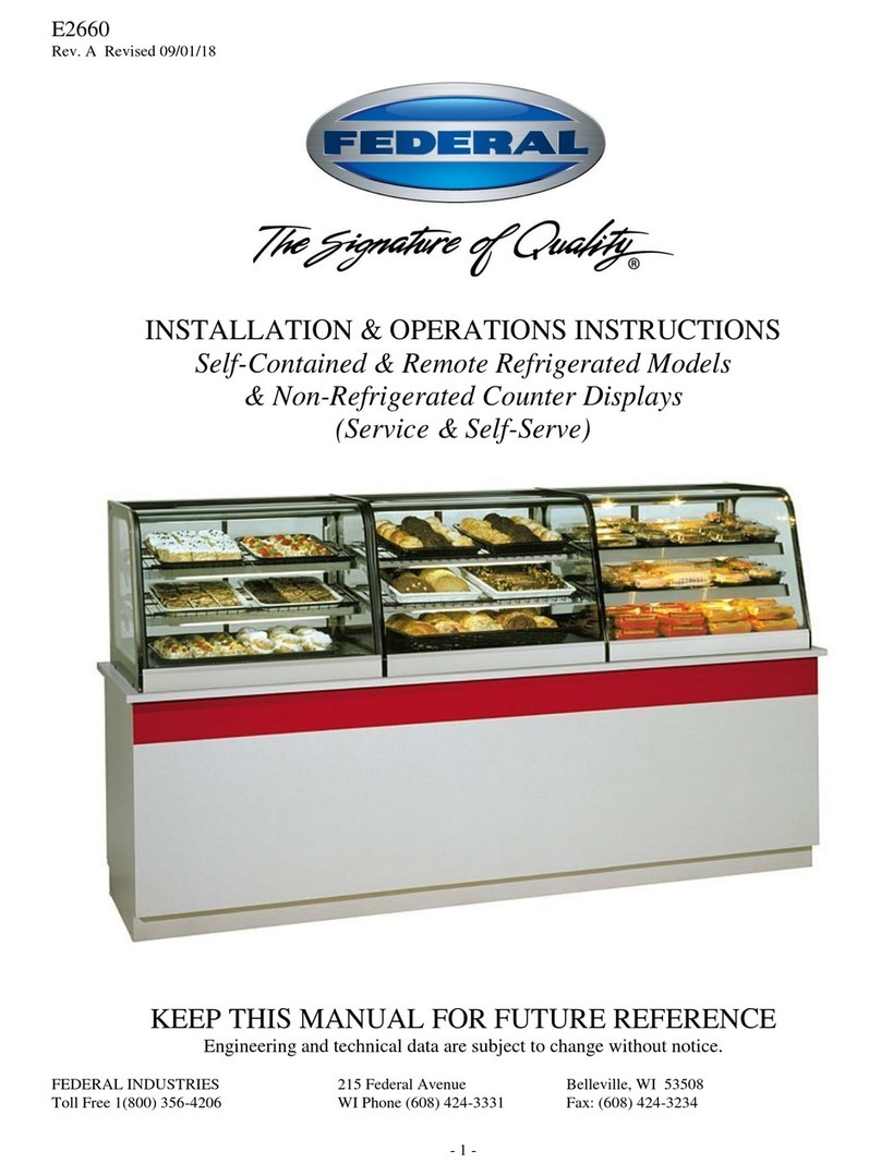 FEDERAL INDUSTRIES CD3628 Installation and operation instructions FEDERAL INDUSTRIES CD3628 Installation and operation instructions
