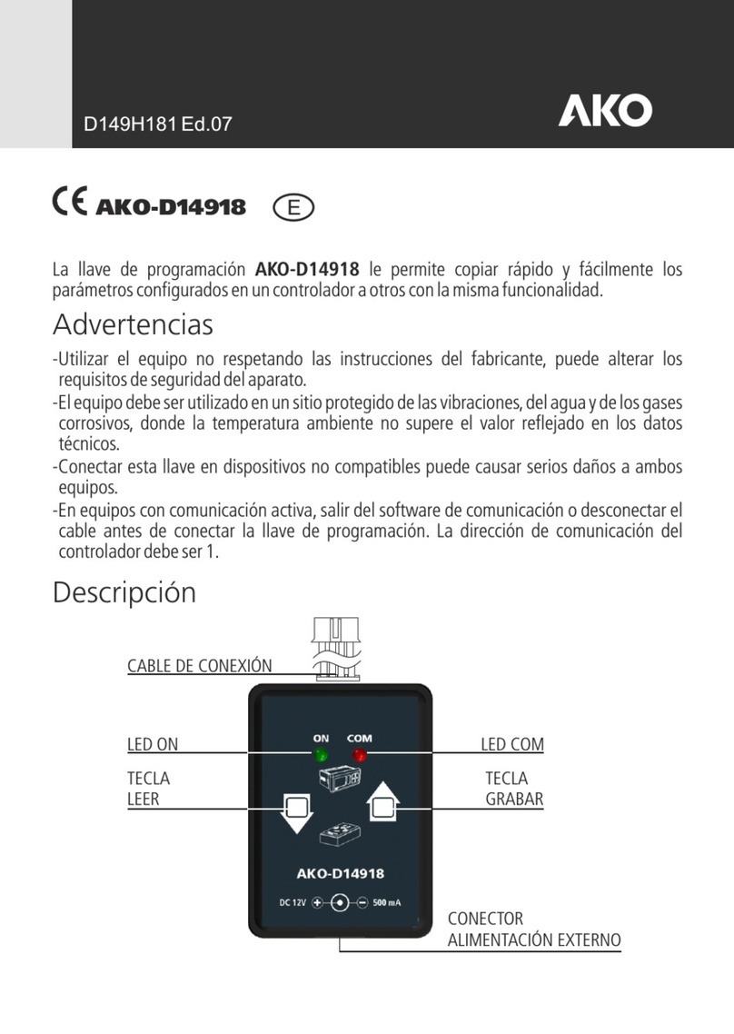 AKO D14918 manual