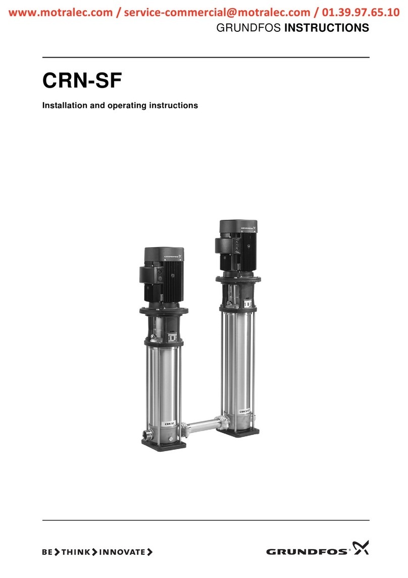 Grundfos CRN-SF Series User manual