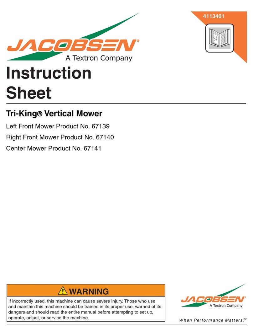Textron Jacobsen Tri-King 67139 User manual