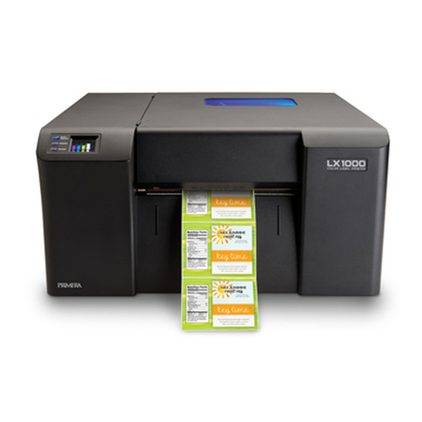 Primera LX2000 Use and care manual