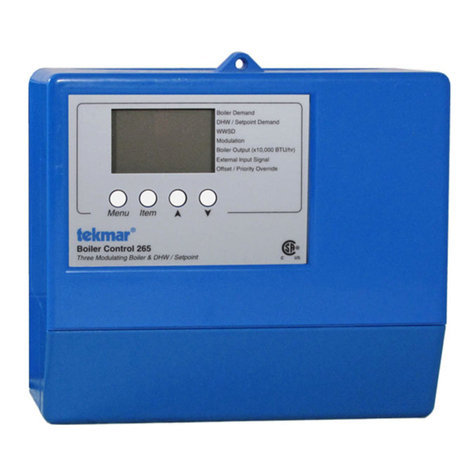 Tekmar Boiler Control 265 Data brochure