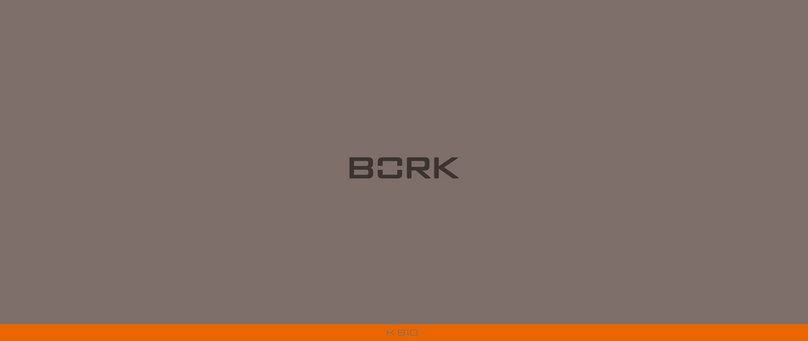 BORK K810 user manual