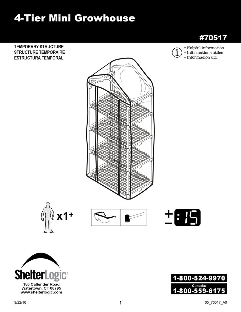 ShelterLogic 70517 instructions