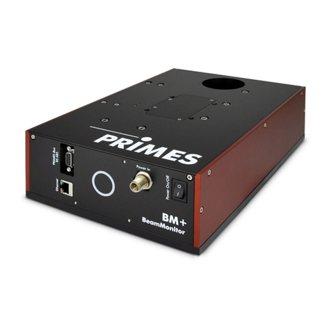 Primes BeamMonitor BM+ Series User manual