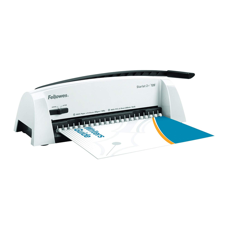 Fellowes Starlet 2+ 120 instructions
