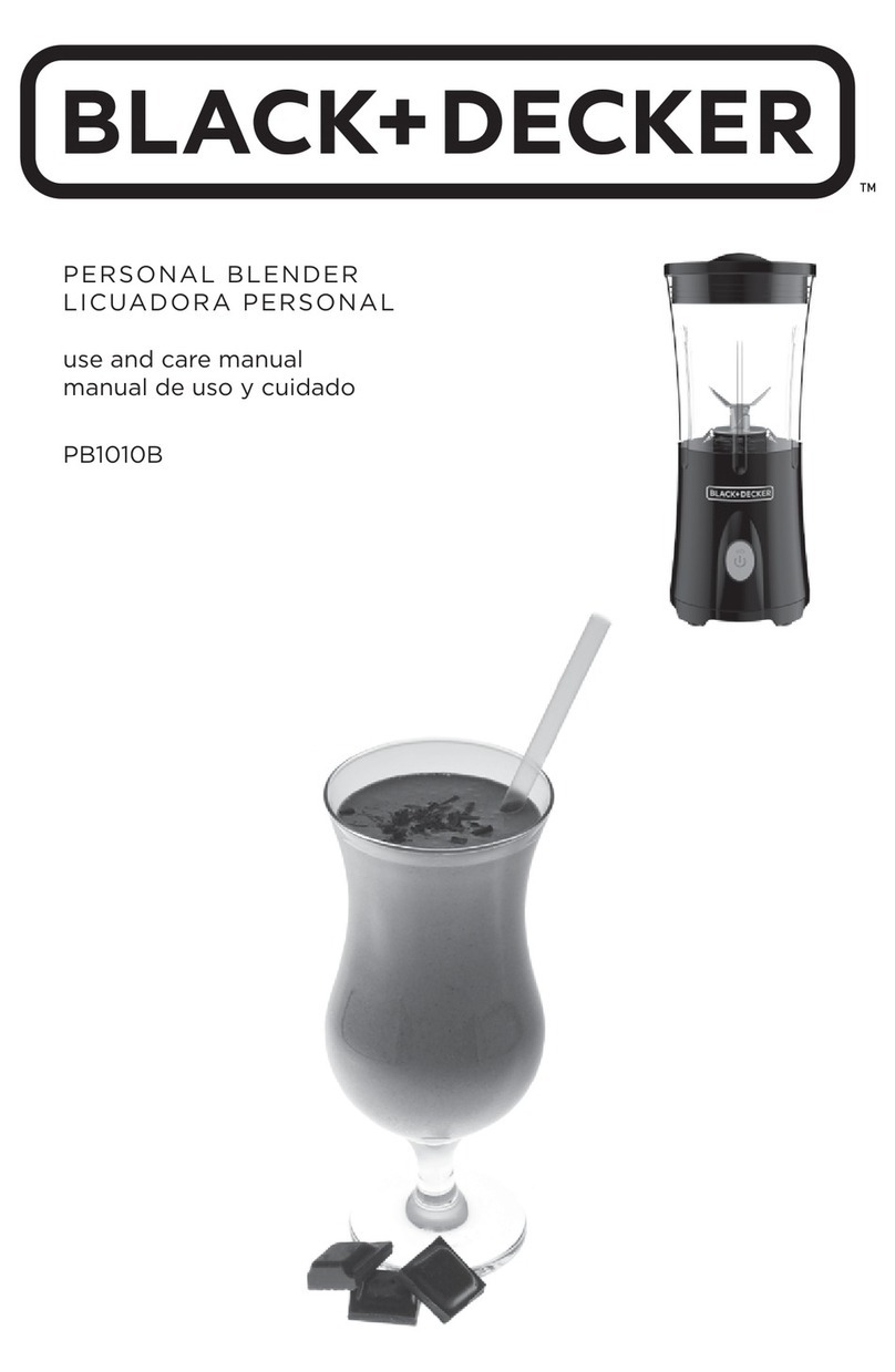 BLACK DECKER PB1010B User manual