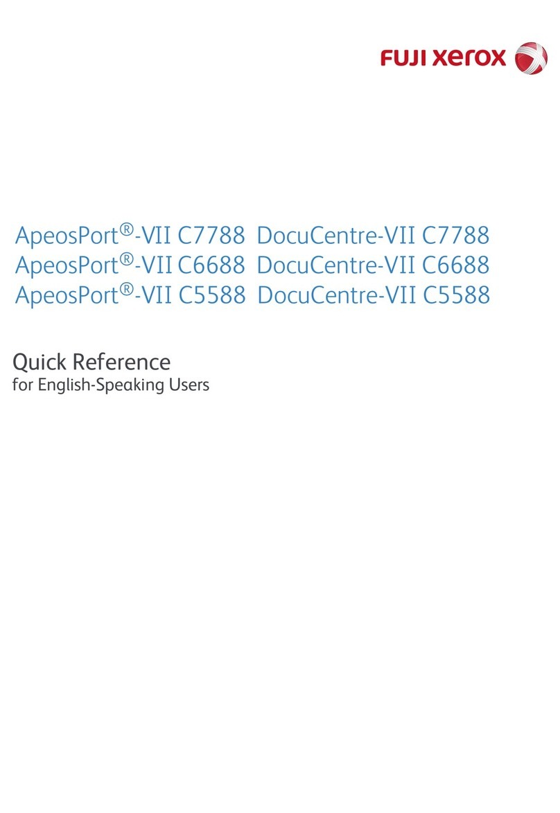 Fuji Xerox ApeosPort-VII C7788 User manual