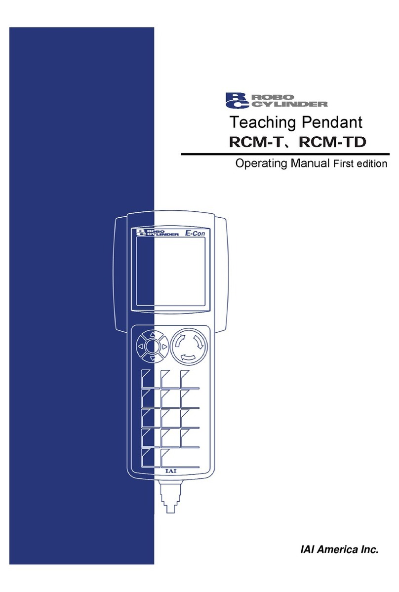 IAI RCM-TD User manual
