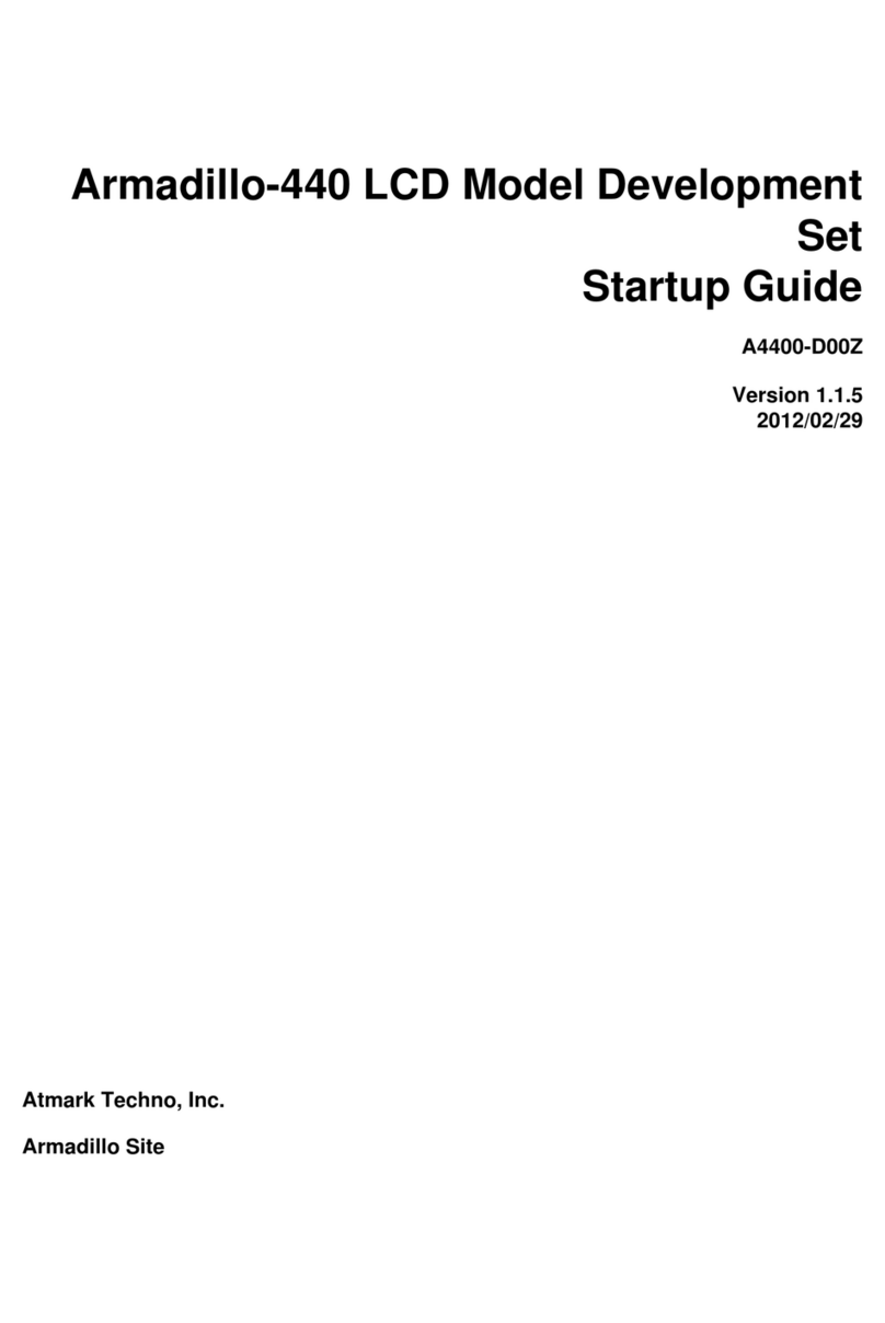 Atmark Techno Armadillo-440 User guide