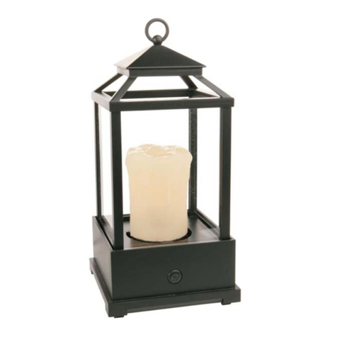 HoMedics enviraScape RUSTIC LANTERN WFL-CANRUS Instruction manual and  warranty information